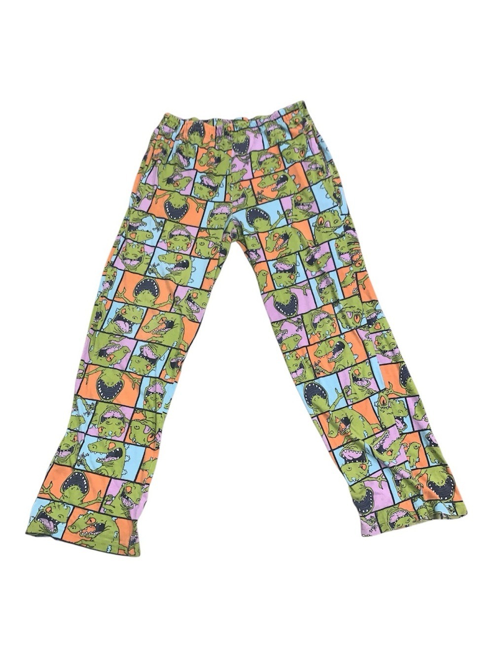 NICKELODEON RUGRATS Reptar Dinosaur Pajama Bottoms size medium